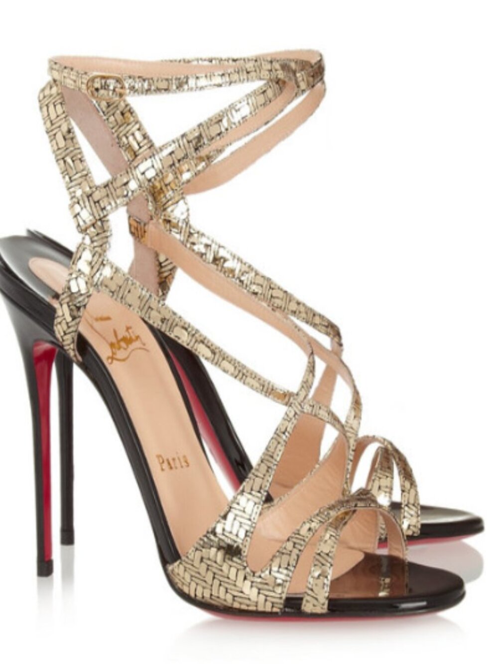 CHRISTIAN LOUBOUTIN LUXURY HEELS SIZE EU 37